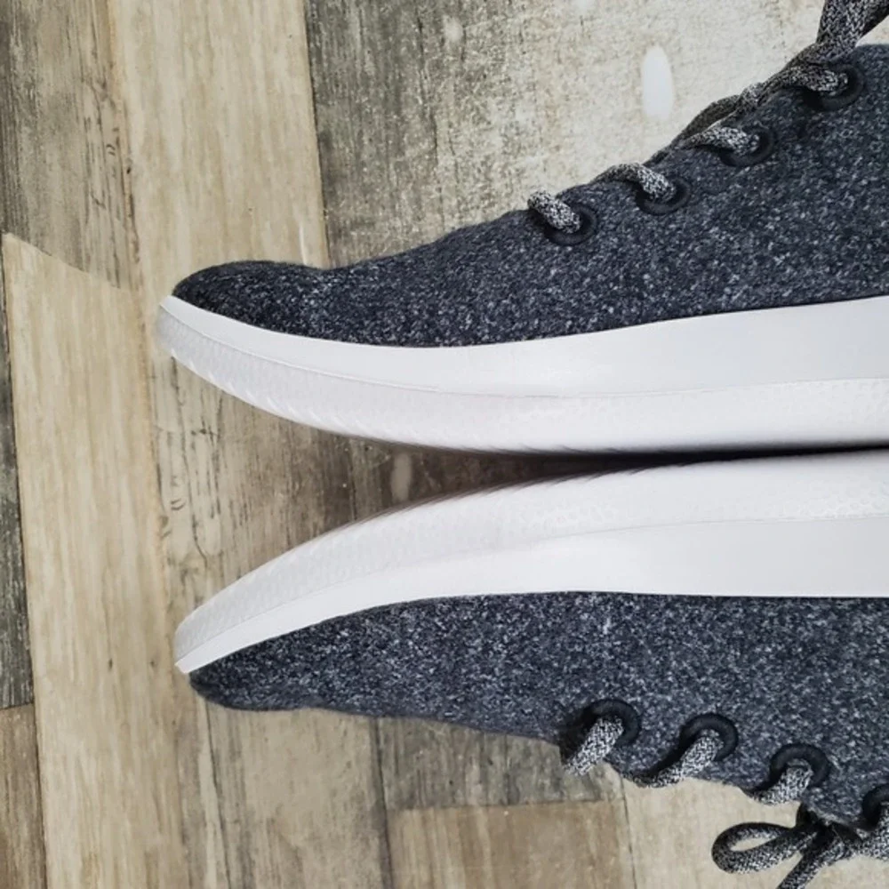 Allbirds Wool Runner Mens Shoes Sz 10 M Natural Gray Merino Wool Lace Up Sneaker
